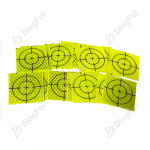 Sign Stickers - Fluorescent Yellow Retro Reflective Target